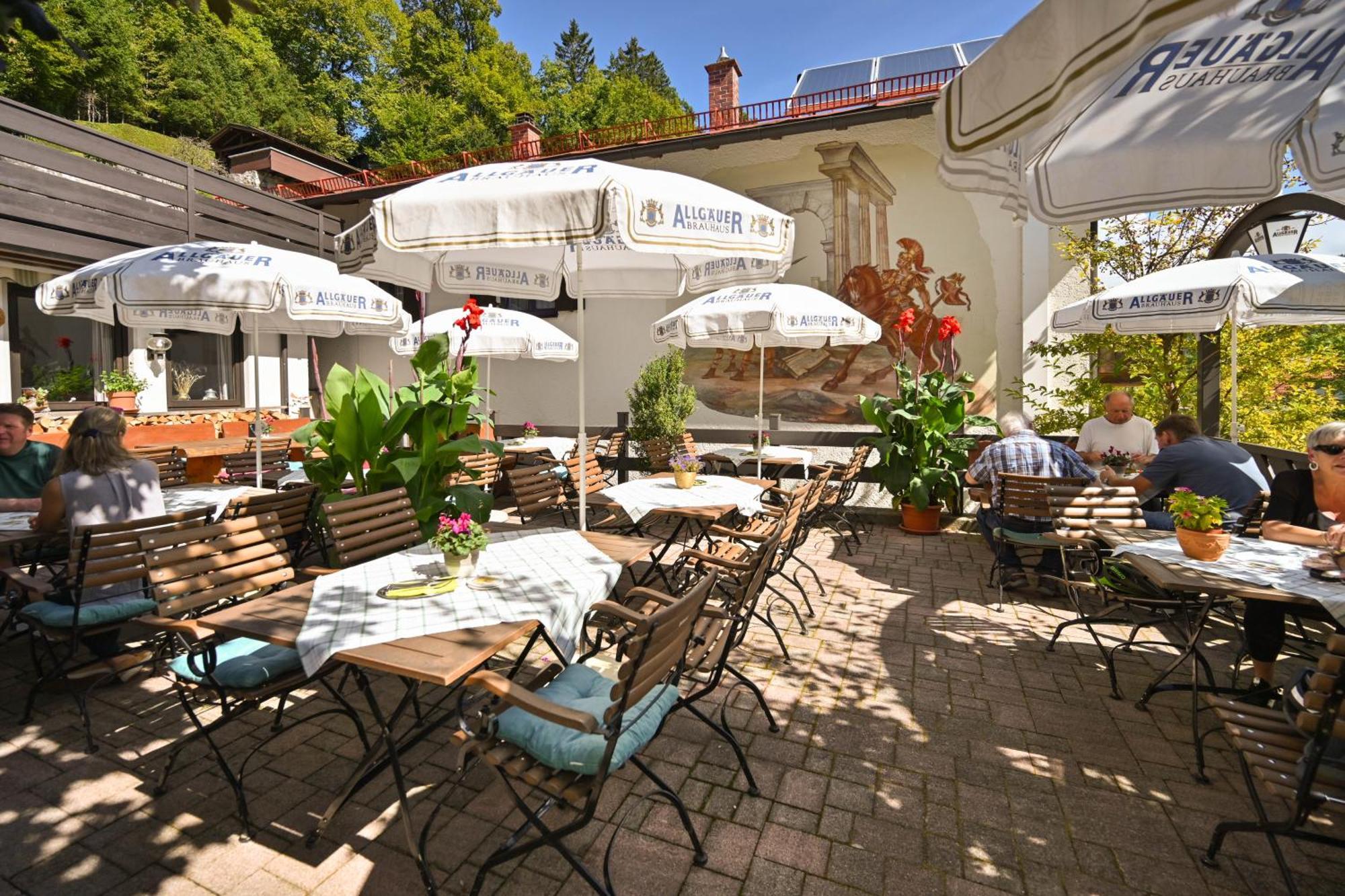 Füssen Hotel Restaurant Fruehlingsgarten מראה חיצוני תמונה