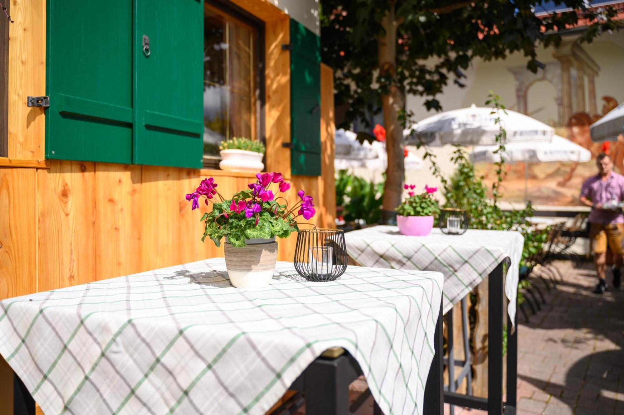 Füssen Hotel Restaurant Fruehlingsgarten מראה חיצוני תמונה